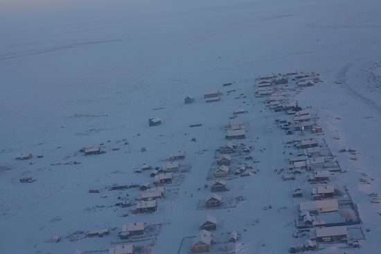 Чижа с воздуха.